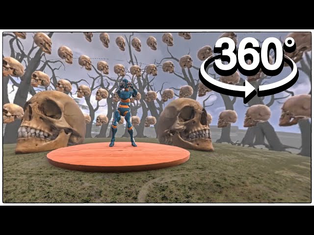 360 VR Video test render | After Effects | Element 3D