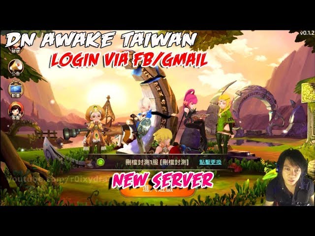 Login via FB/Gmail !! Dragon Nest Awake (TW) New Server