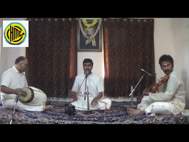 Vid R.S Manoj Chintalapalli  (Vocal) From  Bangalore KA &  - Mysore Vasudevacharya Homage Page # 463