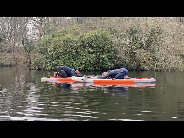 SHARK SUP YOGA Childs Pose