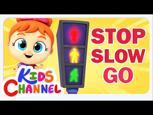 Traffic Safety Song, Nursery Rhymes and Cartoon Videos for Kids