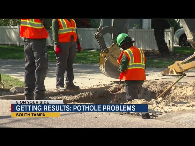 Tampa working to repair crumbling streets