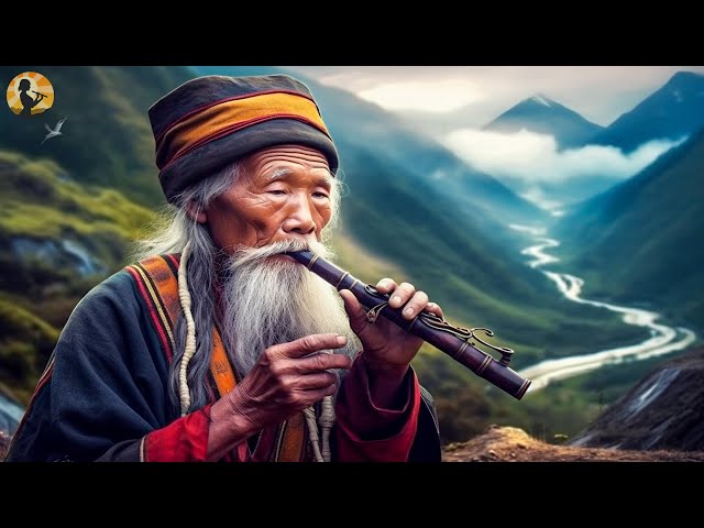 Tibetan Healing Flute | Release Of Melatonin And Toxin | Eliminate Stress And Calm The Mind