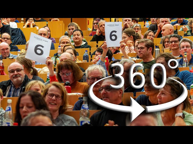 16. Frankfurter science slam: Begrüßung und Regeln [in360°]