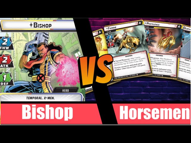 Marvel Champions | Bishop | Vs Horsemen of the Apocalypse | X-Men | Age of Apocalypse | Leadership