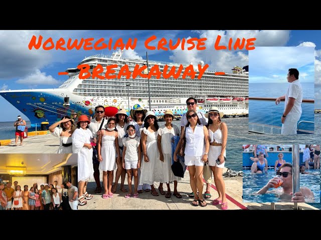 Part 1 - My 1st Ever Cruise at NCL Breakaway - 7 Day Caribbean Cruise