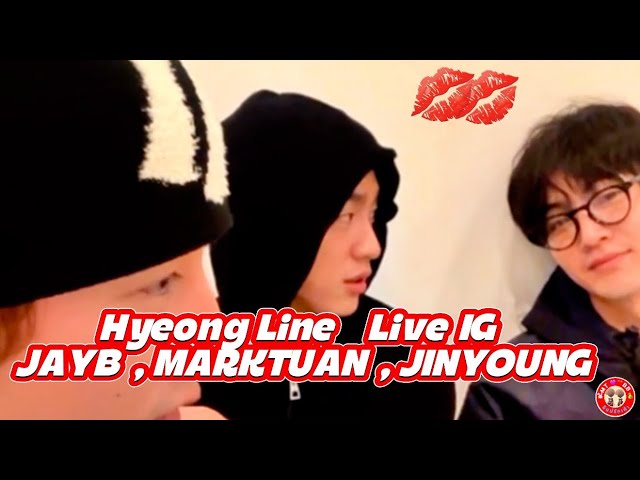 [TH SUB]형라인 JAYB , MARKTUAN , JINYOUNG Live IG [2025.01.21]