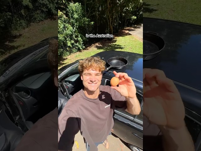 Can you fry an egg in the Aussie sun