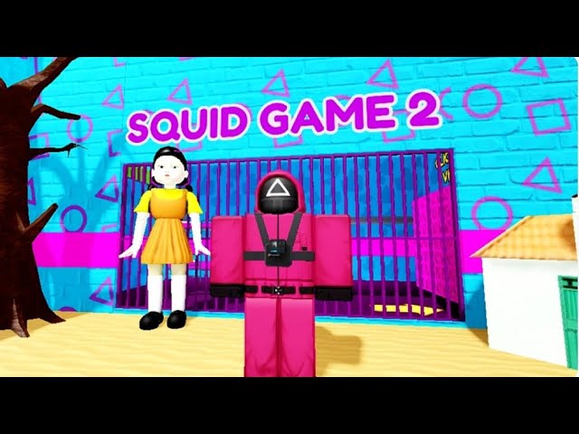 Squid GAME 2 Prison Run Obby #roblox #squidgame #shorts