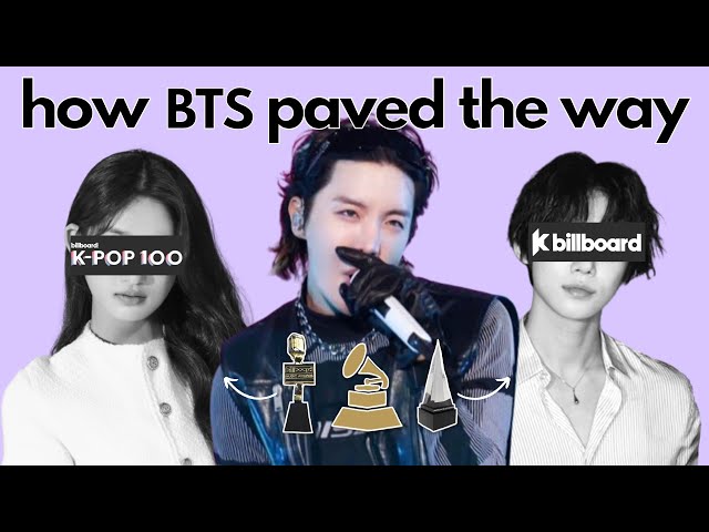 bts paved the way, why is it so hard to accept it?