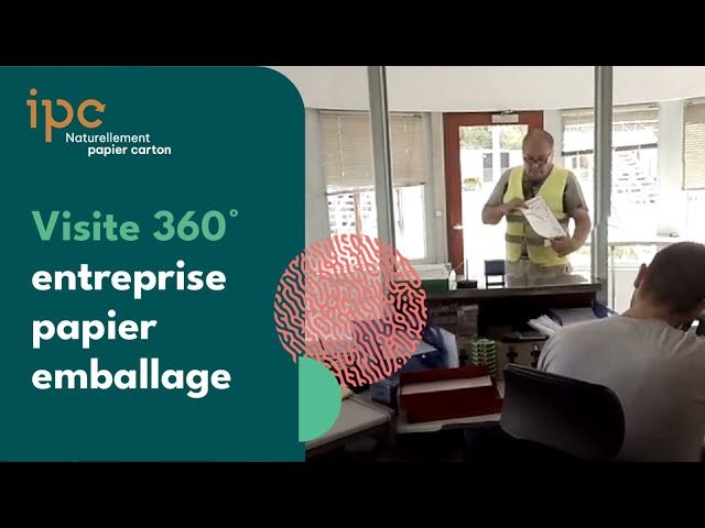 VISITE d’ENTREPRISE 360° 🎥 FABRICATION PAPIER EMBALLAGE