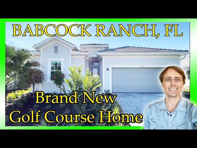 🏌️‍♂️ LUXURY HOME IN BABCOCK NATIONAL ⛳| Babcock Ranch, FL Luxury Golf Course | Lennar Calusa Model