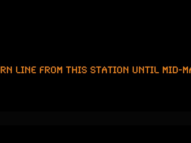 Elephant & Castle . There is currently no service on the Northern Line this station until Mid-May 20