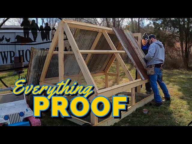 The Chicken Tank // Building an Indestructible Chicken Tractor