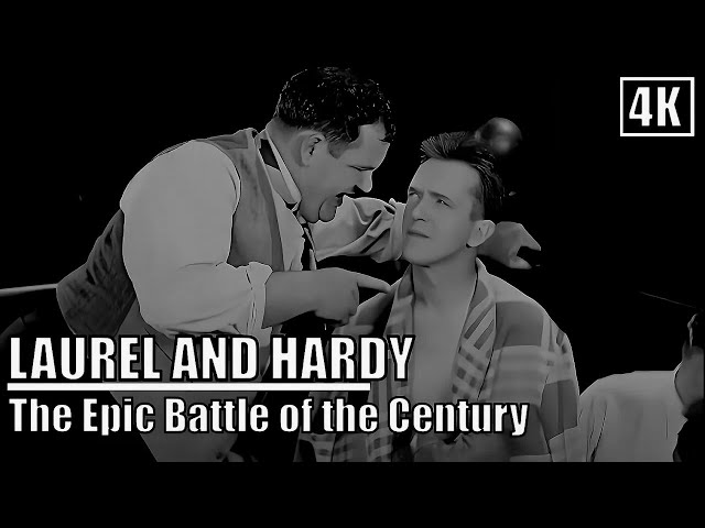 Laurel and Hardy: The Epic Battle of the Century (1927)