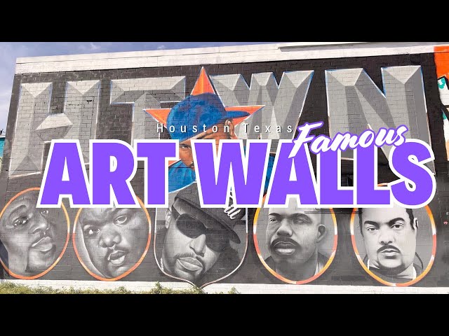 The Famous Art Walls of Houston Texas