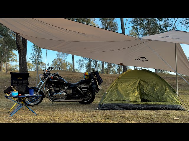 Motorcycle Camping: Cooking & Adventure! 🏍️