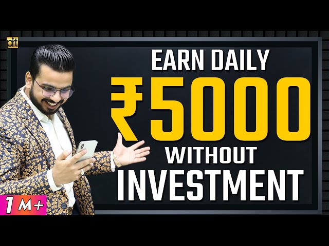 Earn ₹5000 Daily Online 🔥 | No Investment Earning App | #AffiliateMarketing Business