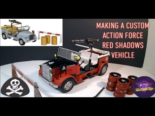 Custom Action Force Red Shadows Vehicle | How To