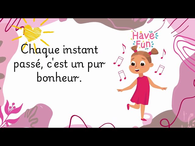 "Ma Petite Fille" - Chanson en français pour les enfants