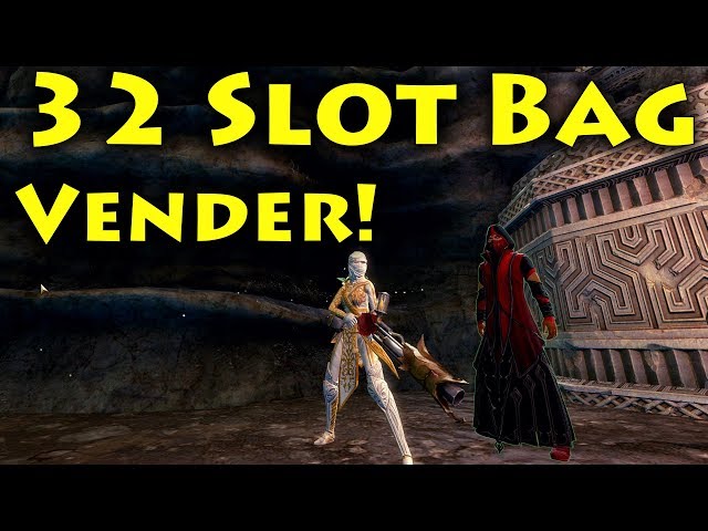 32 Slot Account Bound Bag Vender Location! Guild Wars 2