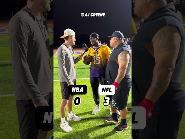 Who Has Better Athletes? NBA or NFL 🔥