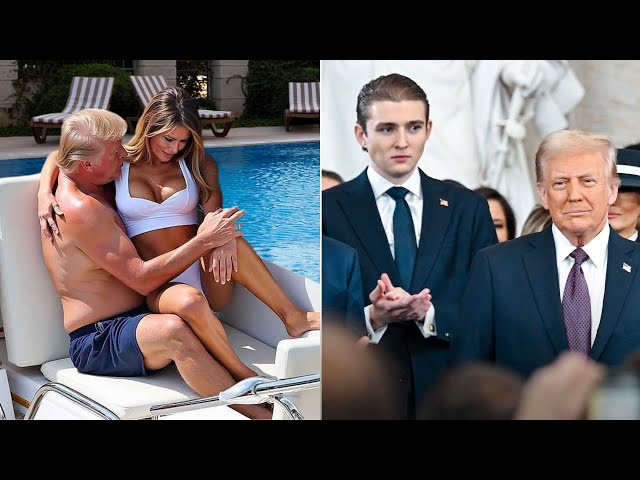 Secretly Life of Melania and Barron Trump in White House