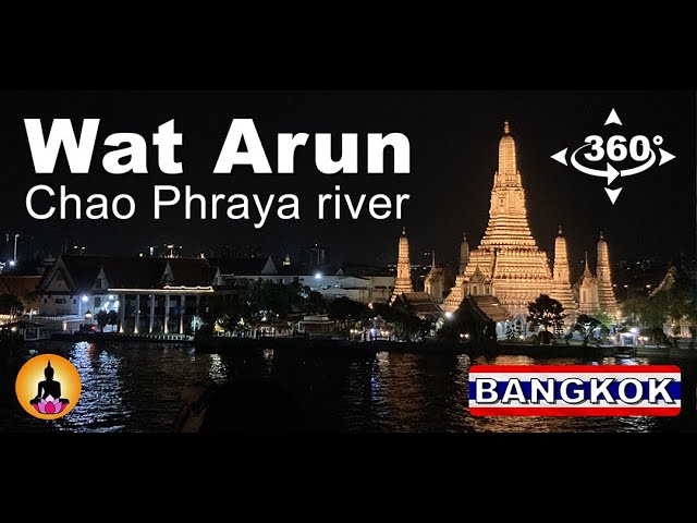 Wat Arun Temple Bangkok - Thailand tourism - video 360