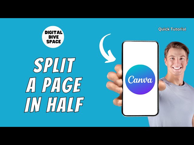 How To Split a Page In Half On Canva