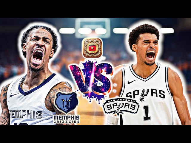 Wembenyana Gets Dunked ON!!! | Grizzlies vs Spurs | NBA FULL GAME HIGHLIGHTS