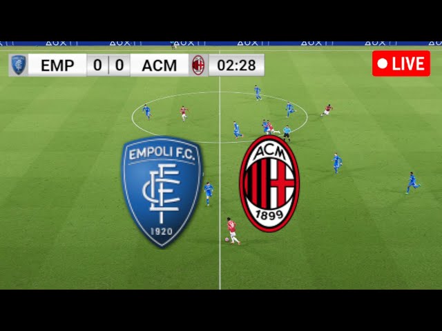 🔴in diretta : EMPOLI vs MILAN | Serie A 24/25