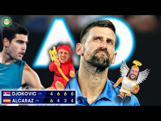 JG REACTS to Djokovic WIN vs Alcaraz! 🤬 | Australian Open 2025 | GTL Tennis Podcast