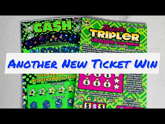 Another Win on New Texas Lottery ScratchOff 💰 Triple Tripler 💵 Cash Blowout