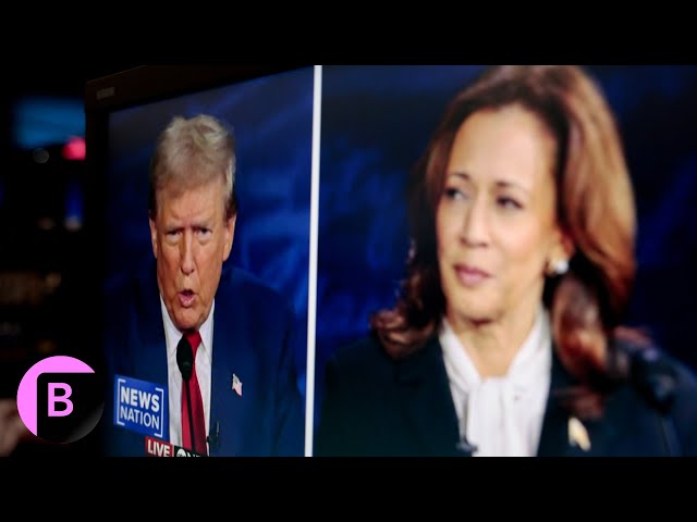 Trump Defends His Rallies Following Harris' Jabs in Presidential Debate