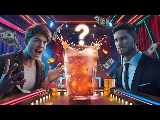 💰 Guess the Mystery Drink Challenge! 🥤 | Who Wins the Grand Prize? 🎉#GuessTheDrink#ChallengeVideo