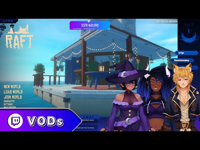 Raft [VOD] | Vtuber Sibling Collab | 1/19/2025