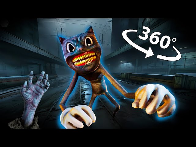 😱360 VR HORROR Zoonomaly VS Dead Hand And SCARY Poppy Playtime BOSS that will EAT YOU! Surprise