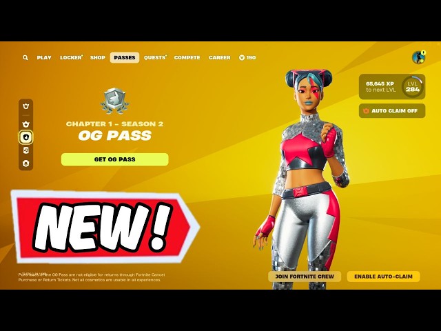 Fortnite OG Pass Season 2 Full Review! ( FREE STUFF FOR EVERYONE )