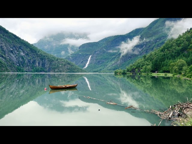 Norway's Twin Falls: Leitfossen Waterfall Adventure