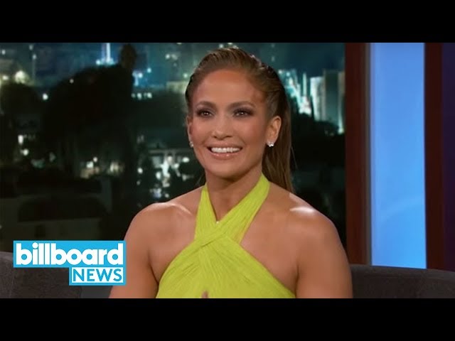 Jennifer Lopez Talks Stripper Poles and A-Rod on 'Kimmel' | Billboard News