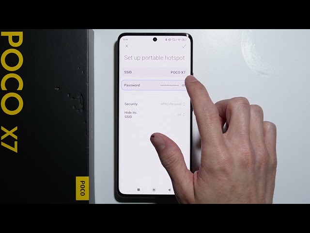 Poco X7: How to Set Up WiFi Hotspot?