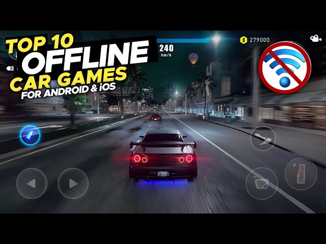 Top 10 OFFLINE Open World Car Games with Beautiful Graphics for Android & iOS 2024