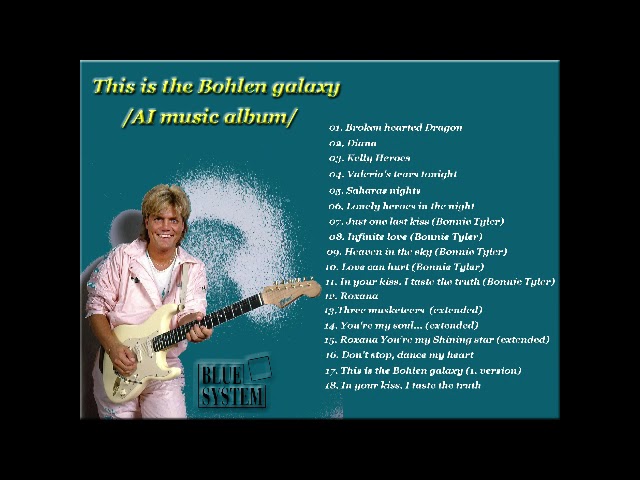 This is the Bohlen galaxy (AI music album)