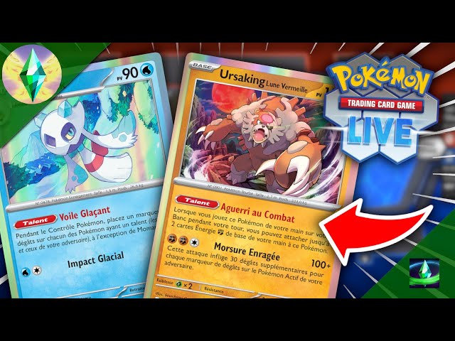 UN COMBO SINGLE PRIZE ABUSÉ ! Deck Ursaking lune vermeille : Pokémon TCG Live