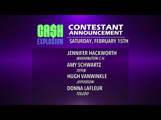 Contestant Announcement - January 11, 2025 (2/15/25)