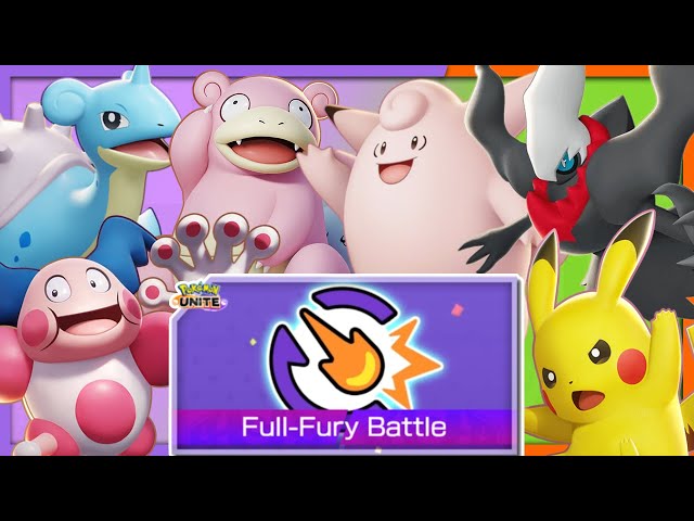 I finally got MR MIME + Personal KO RECORD in FULL FURY BATTLE | Pokemon Unite