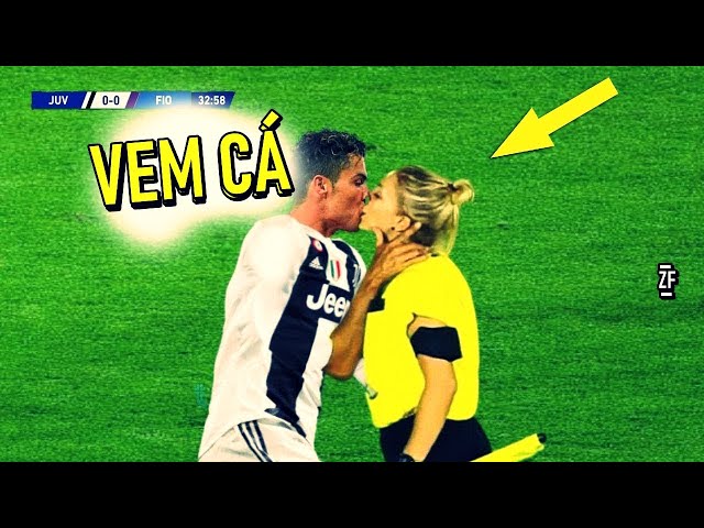 MOMENTOS LOUCOS DE CRISTIANO RONALDO VS ÁRBITROS