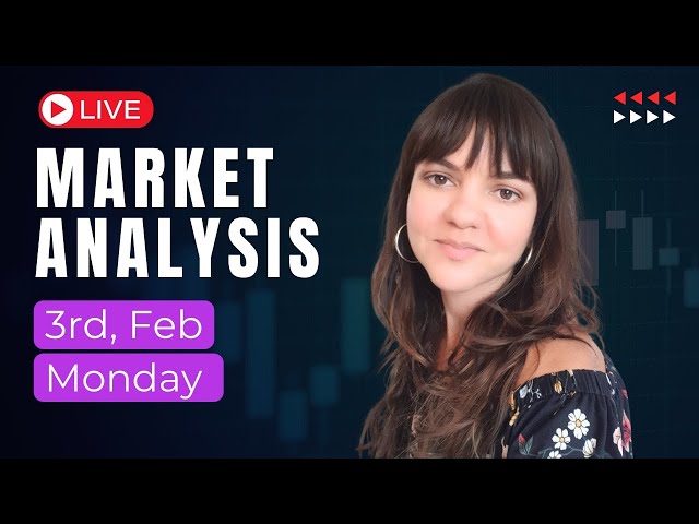 Live Price Action Market Analysis - Monday 3rd February, 3PM New York