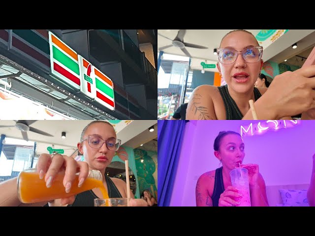 spend the day with me in thailand - 7 eleven haul, honest travel updates + more! - chatty daily vlog