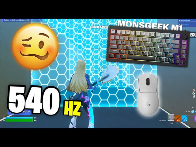 MONSGEEK M1 ASMR Chill😴Satisfying Fortnite 🚀 | 540 FPS Smooth 🏆